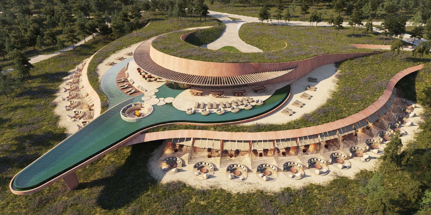 Resort concept visualisation