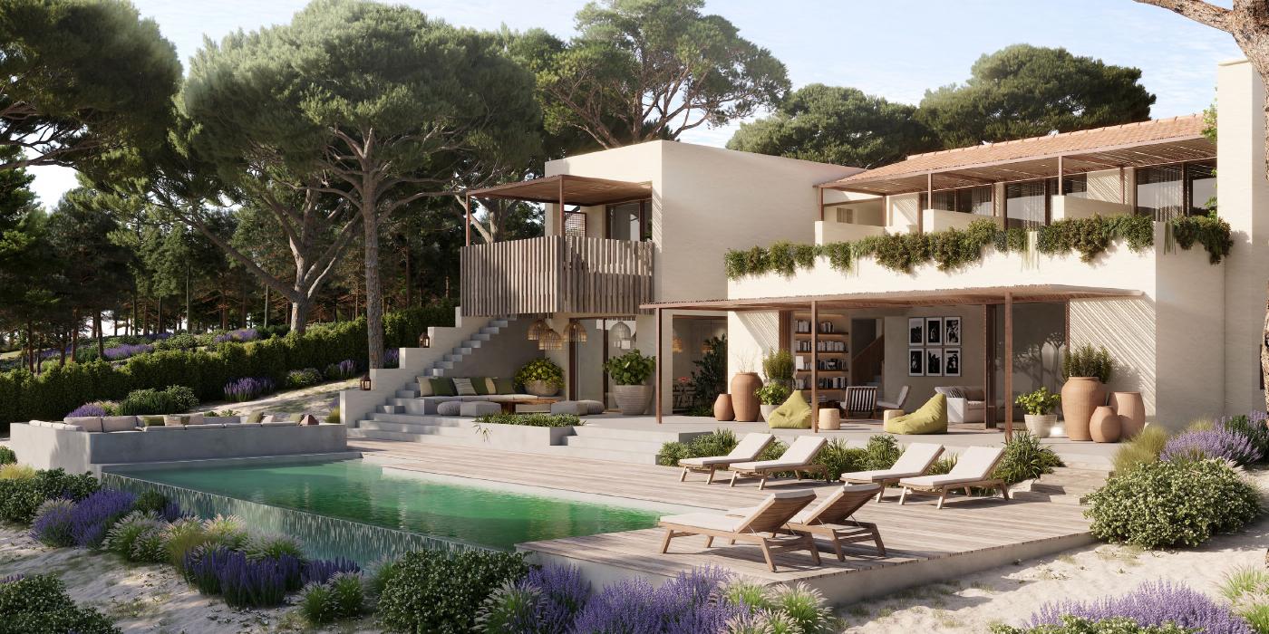 Residential exterior visualisation