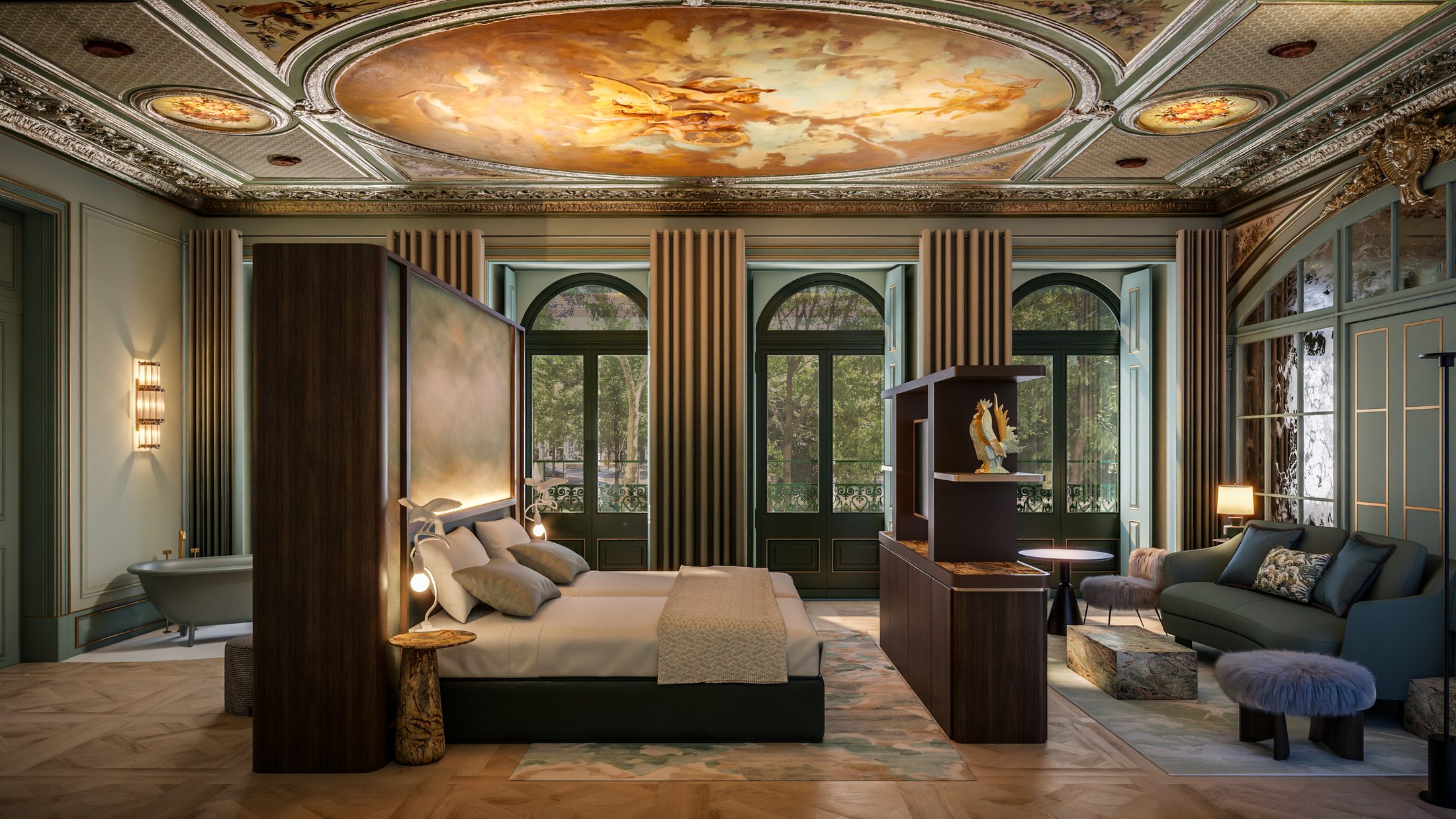 Hospitality suite visualisation